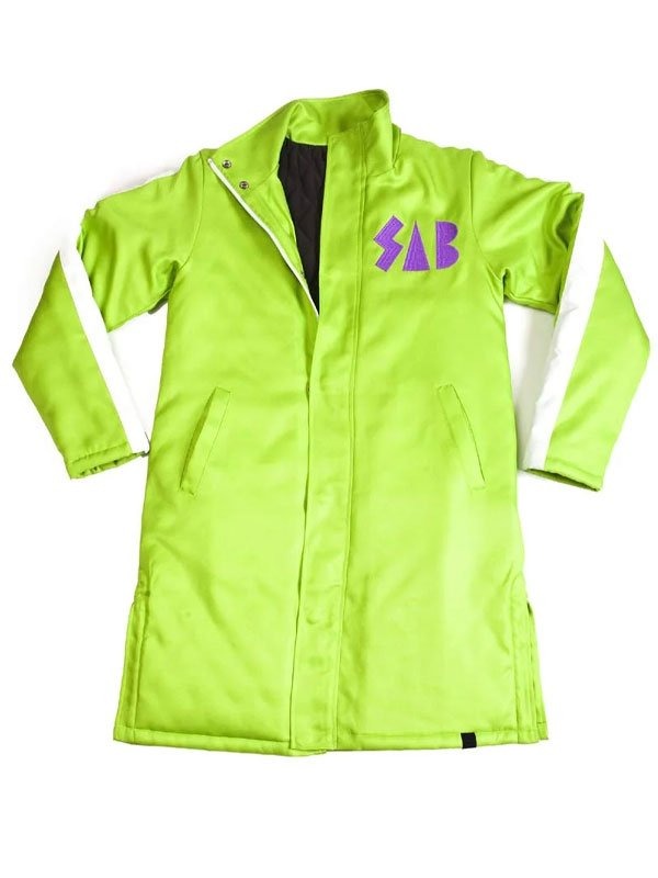 Americans Fashion Dragon Ball Super Vegeta Green Jacket