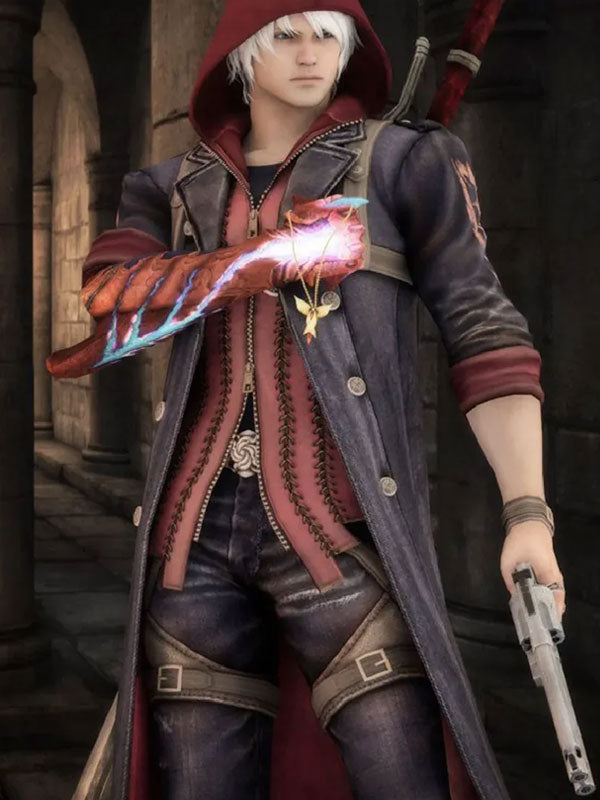 Americans Fashion Devil May Cry 4 Nero Blue Coat