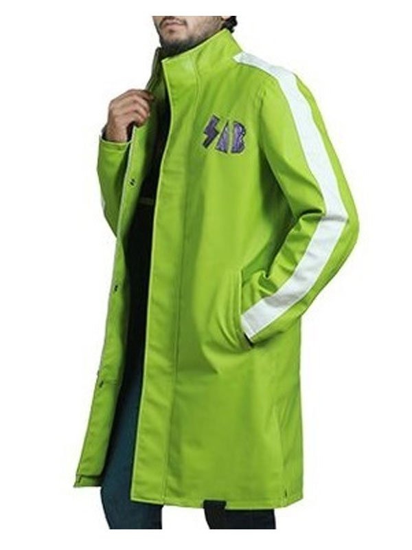 Americans Fashion Dragon Ball Super Vegeta Green Jacket