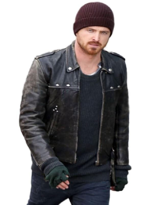 Americans Fashion A Long Way Down Aaron Paul Black Jacket