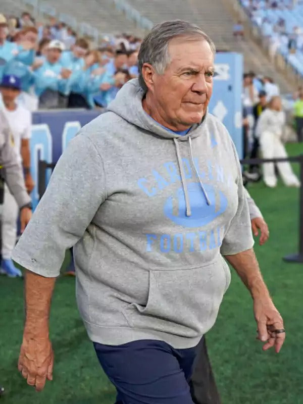 Americans Fashion Bill Belichick Grey Hoodie