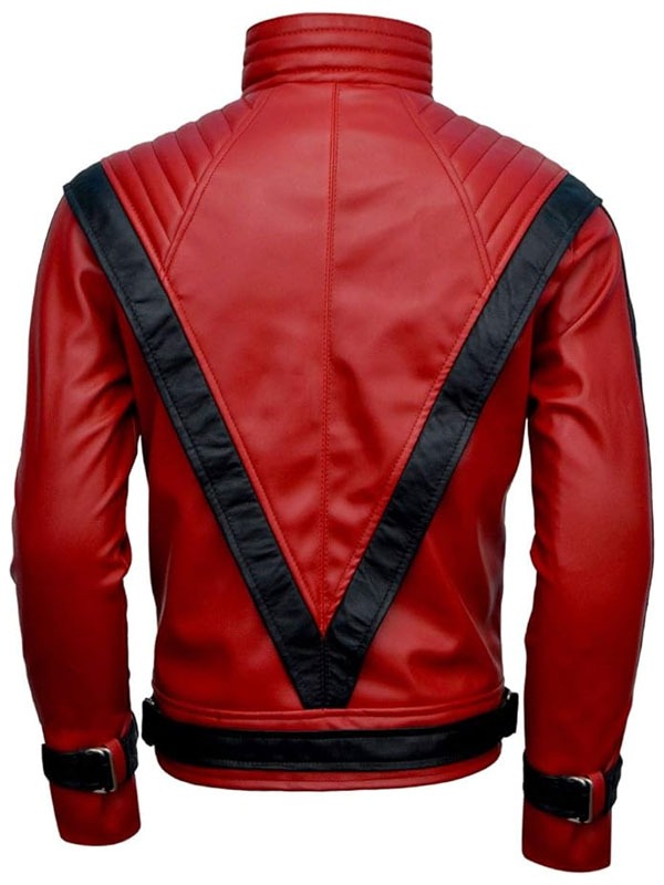 Americans Fashion Michael Jackson Thriller Red Jacket