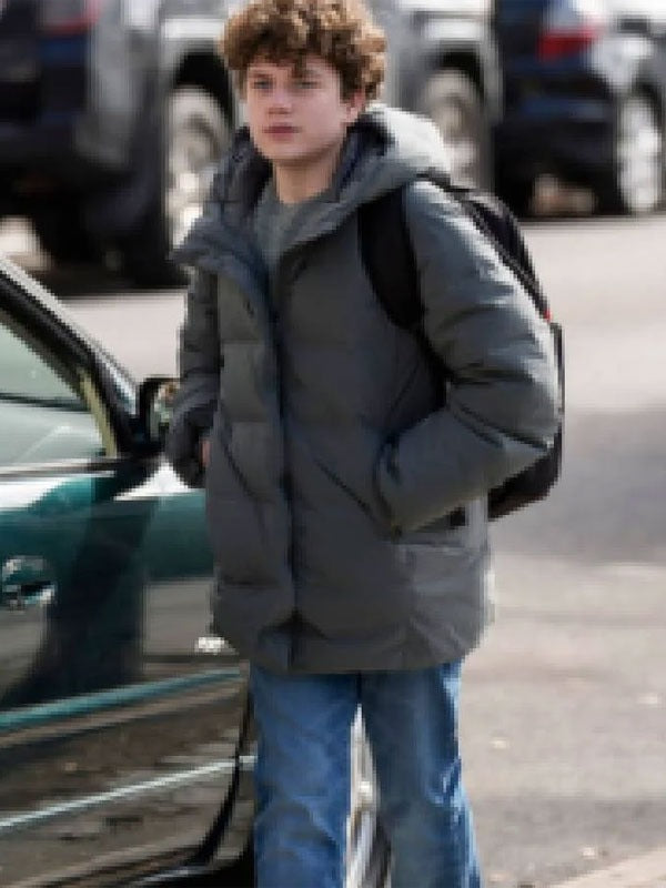 Americans Fashion Law & Order SVU S26 Ryan Buggle Gray Coat