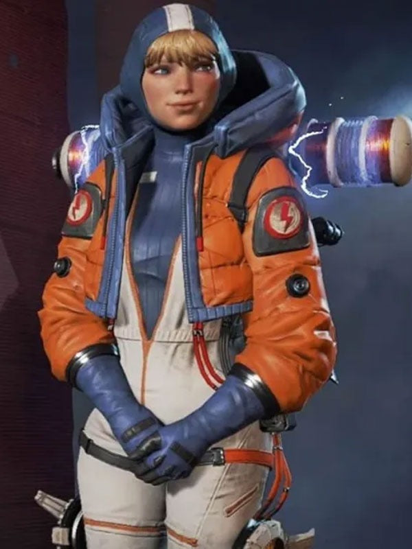 Americans Fashion Apex Legends Season 2 Wattson Orange Jacket