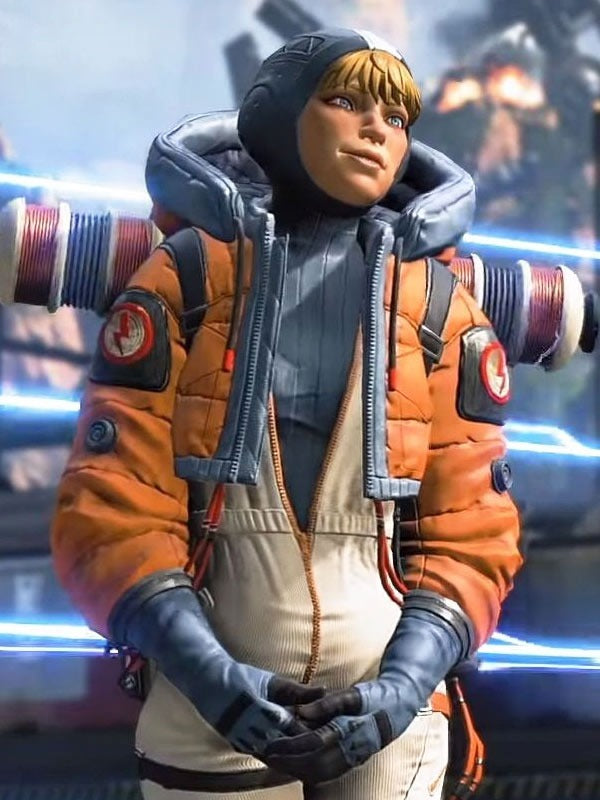 Americans Fashion Apex Legends Season 2 Wattson Orange Jacket