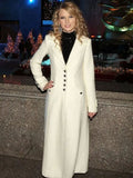 Americans Fashion 75th Rockefeller Center Taylor Swift White Coat