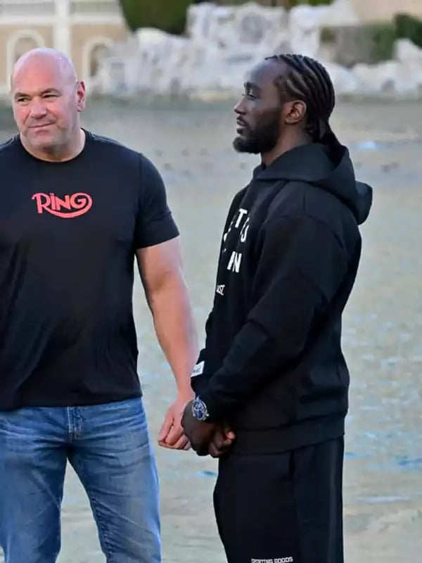 Americans Fashion Terence Crawford Black Hoodie