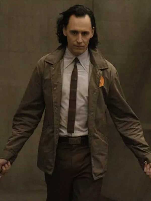 Americans Fashion Loki Tom Hiddleston Brown Jacket