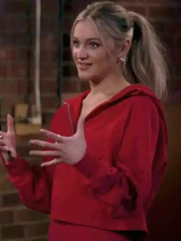 Americans Fashion The Voice S27 Kelsea Ballerini Red Hoodie