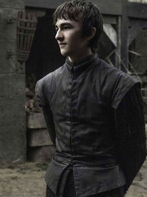 Americans Fashion Game of Thrones Isaac Hempstead Wright Black Vest