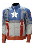 Americans Fashion Captain America The First Avenger Captain America Blue Jacket