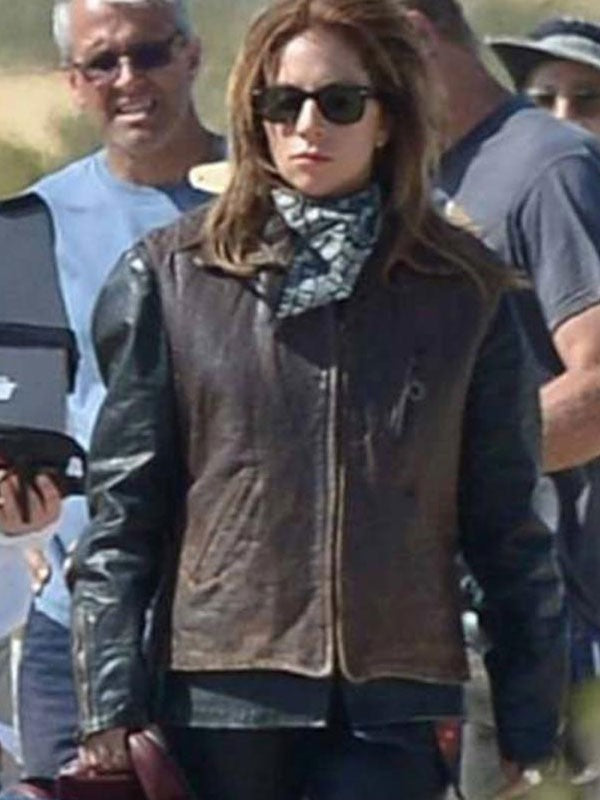 Americans Fashion A Star Is Born Lady Gaga Brown Vest