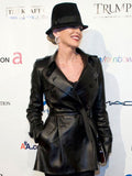 Americans Fashion Sharon Stone Black Coat