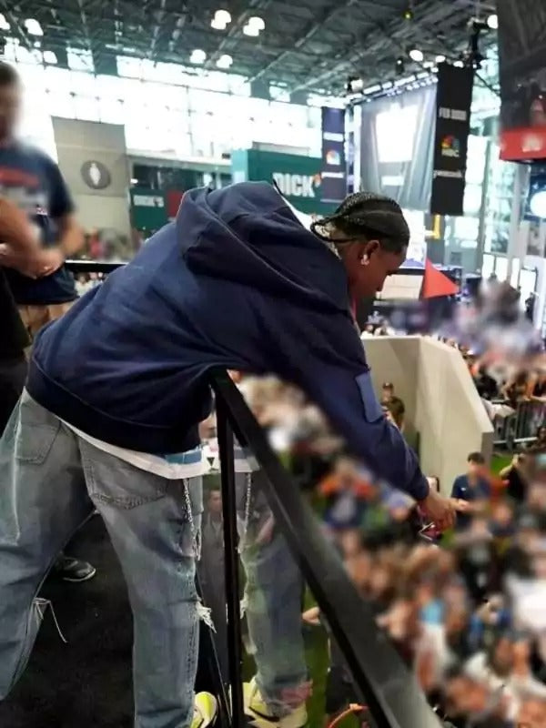 Americans Fashion Travis Scott Blue Hoodie