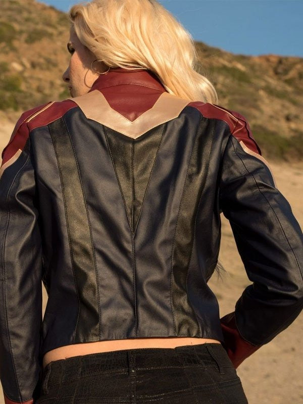 Americans Fashion Captain Marvel Brie Larson Jacket