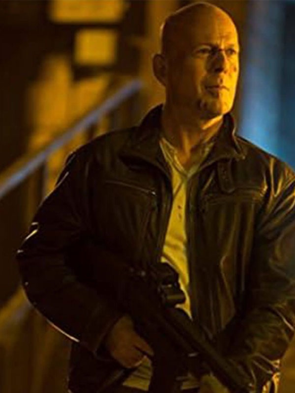 Americans Fashion A Good Day To Die Hard 5 Bruce Willis Black Jacket