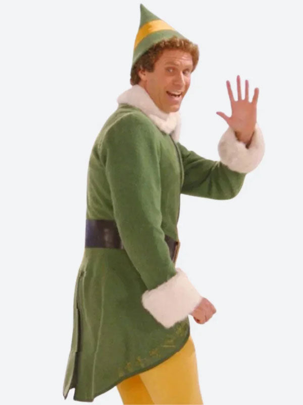 Americans Fashion Elf Will Ferrell Green Coat