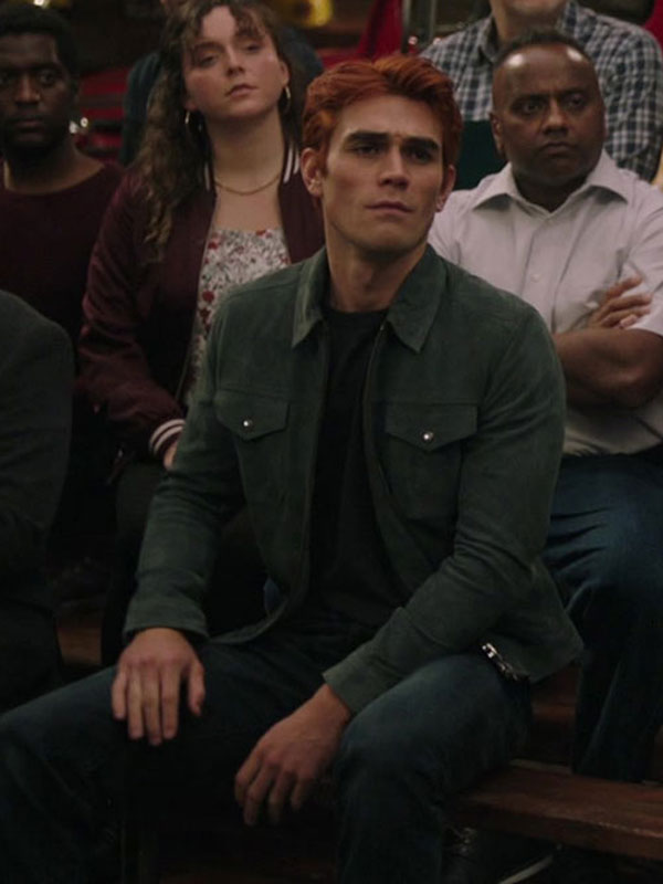 Americans Fashion Riverdale KJ Apa Gray Jacket