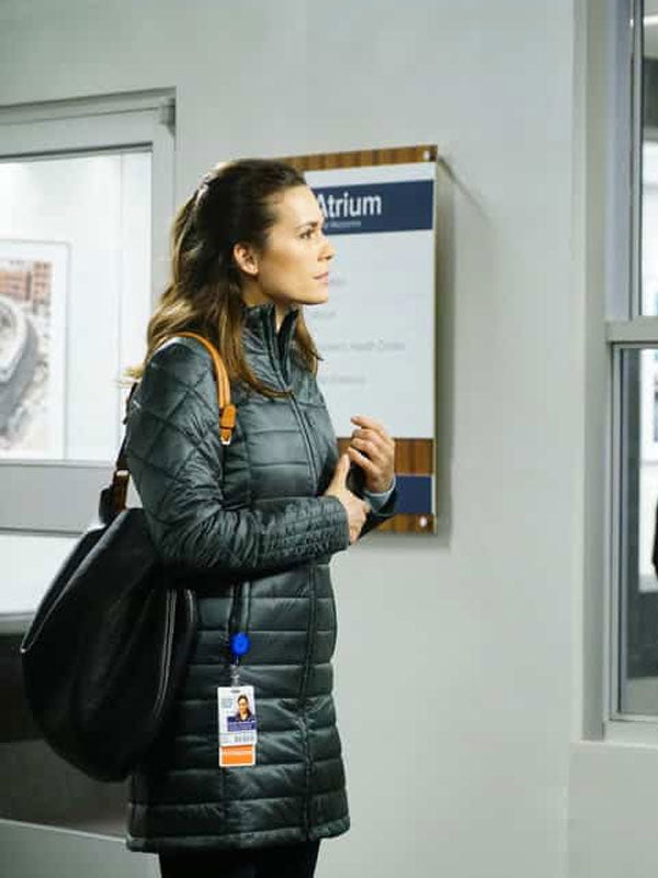 Americans Fashion Chicago Med Torrey DeVitto Black Coat