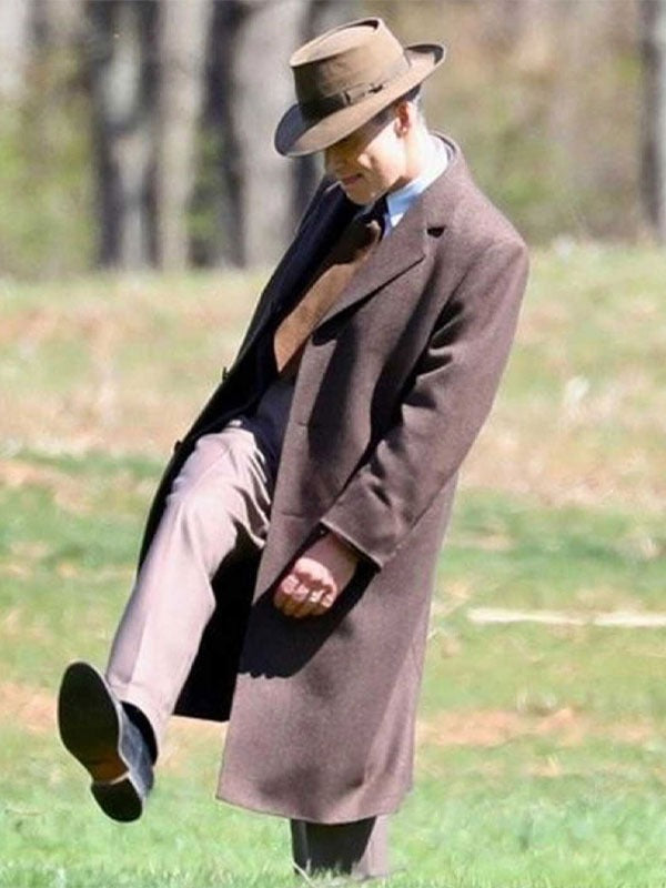 Americans Fashion Oppenheimer Cillian Murphy Brown Coat
