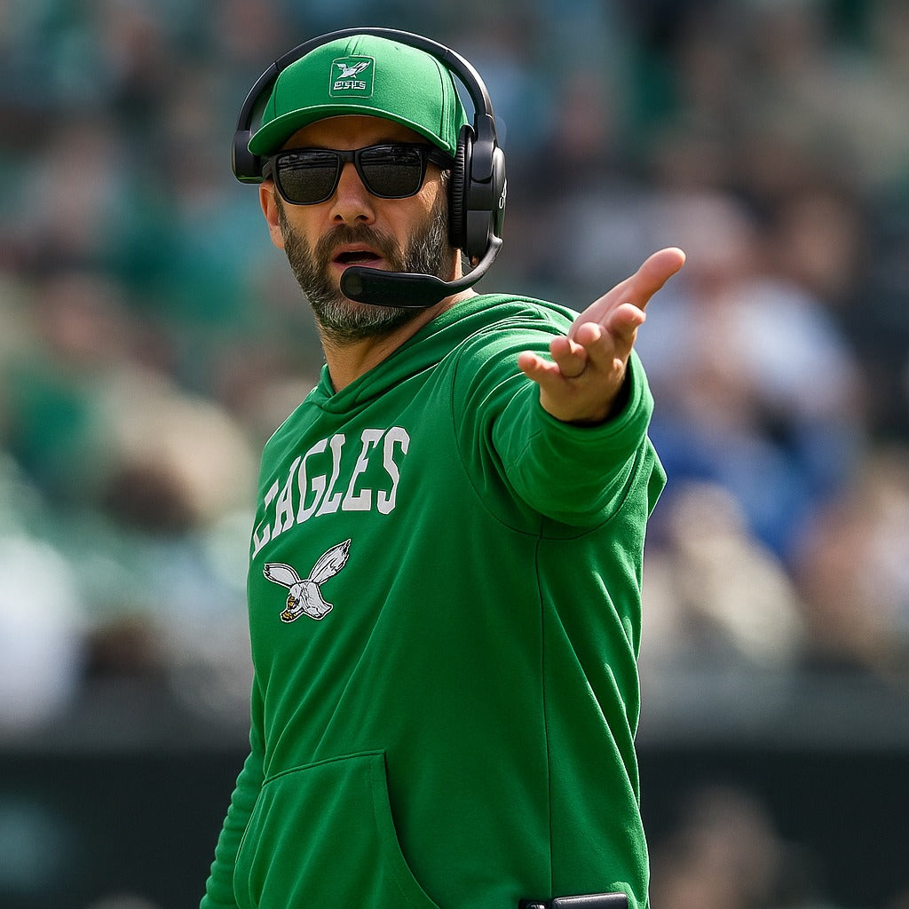 Americans Fashion Nick Sirianni Eagles Kelly Green Hoodie