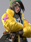 Americans Fashion Valorant Killjoy Yellow Jacket