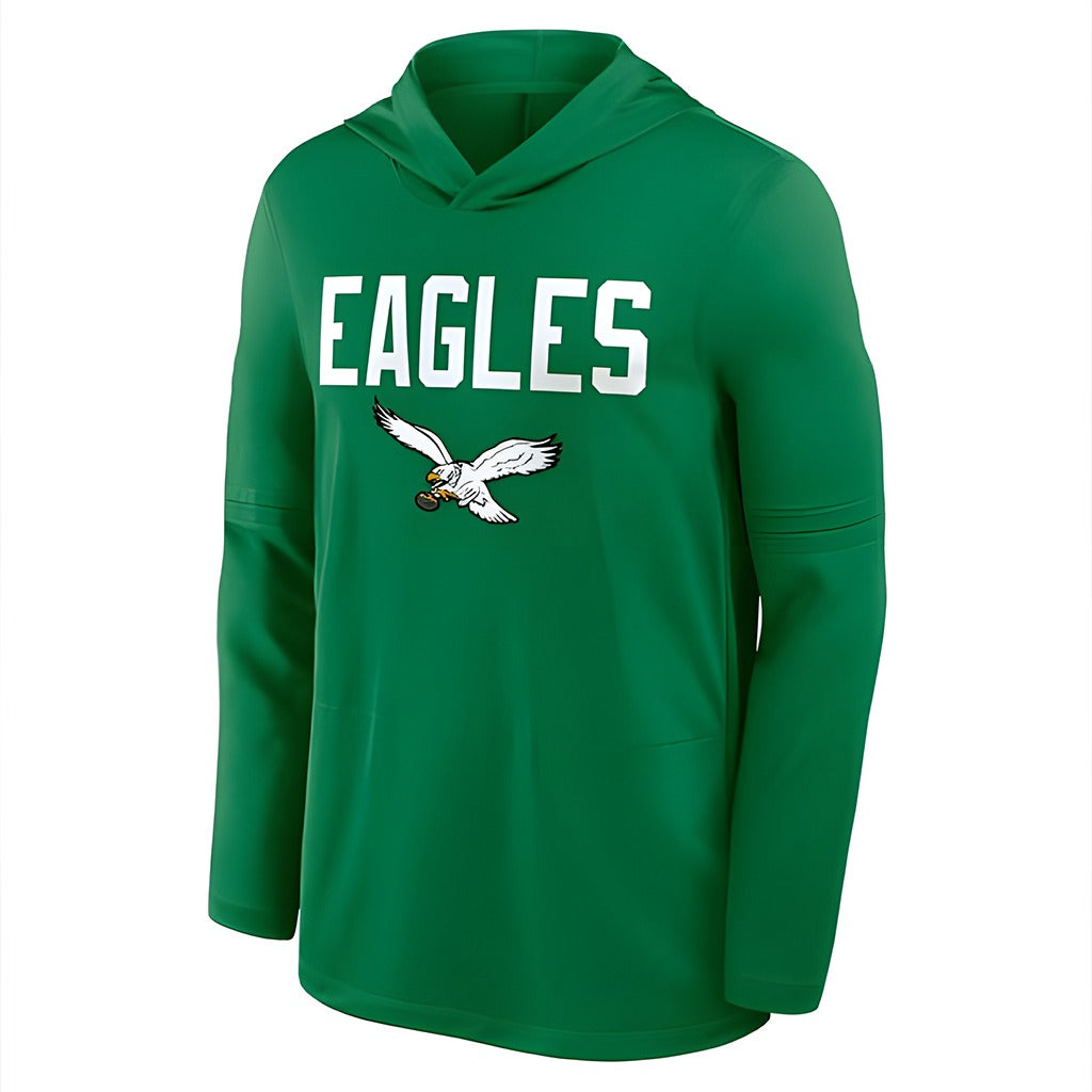 Americans Fashion Nick Sirianni Eagles Kelly Green Hoodie