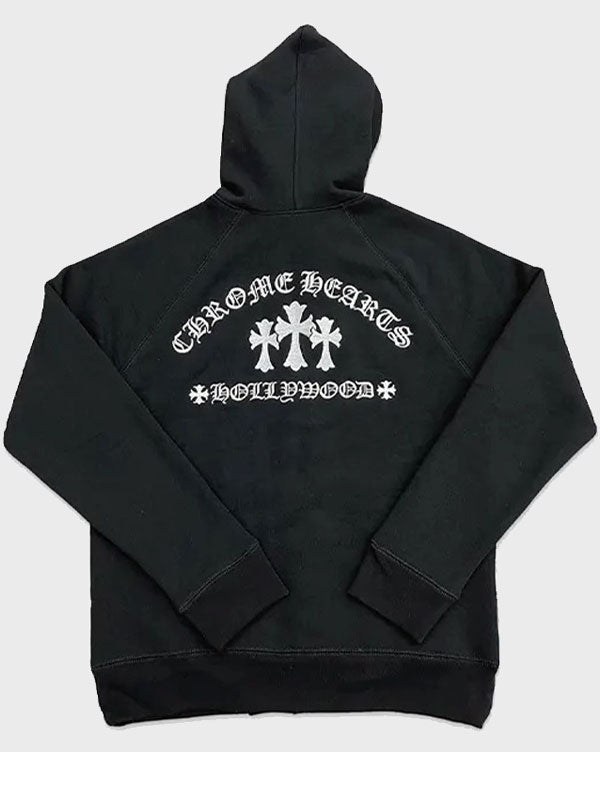Americans Fashion Chrome Hearts Black Hoodie