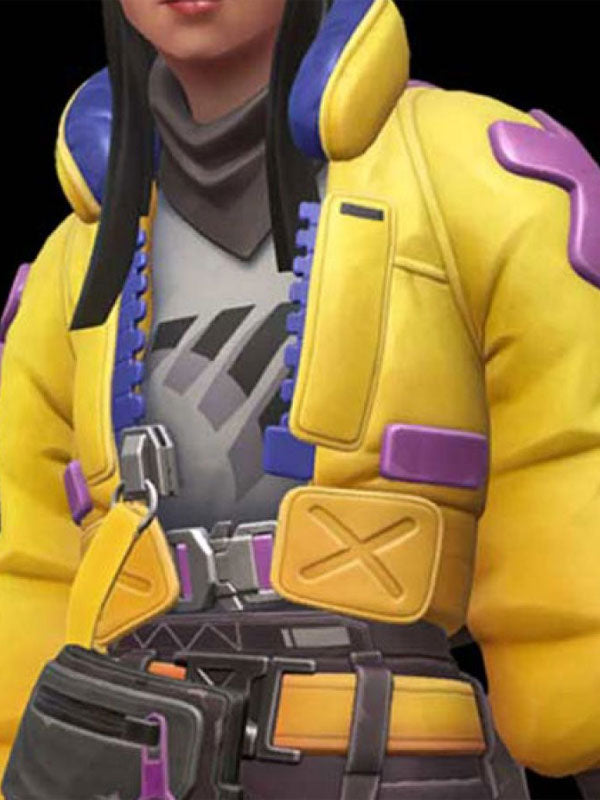 Americans Fashion Valorant Killjoy Yellow Jacket