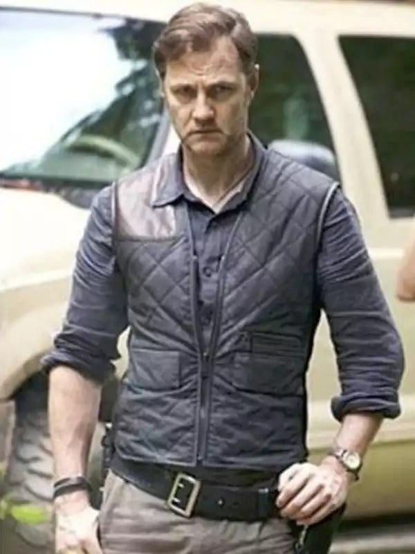 Americans Fashion Walking Dead David Morrissey Black Vest