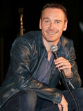 Americans Fashion 02’s Cineworld Event Michael Fassbender Black Jacket