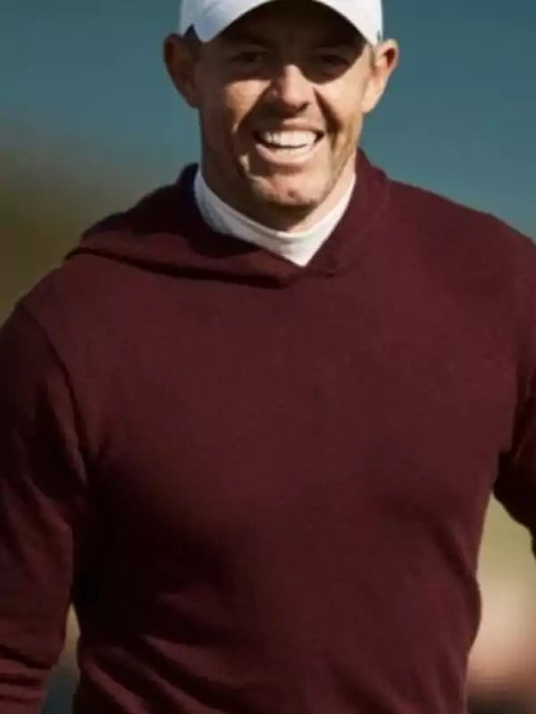 Americans Fashion Irish Open Rory McIlroy Maroon Hoodie