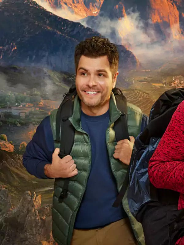 Americans Fashion Journey to You Erik Valdez Green Puffer Vest