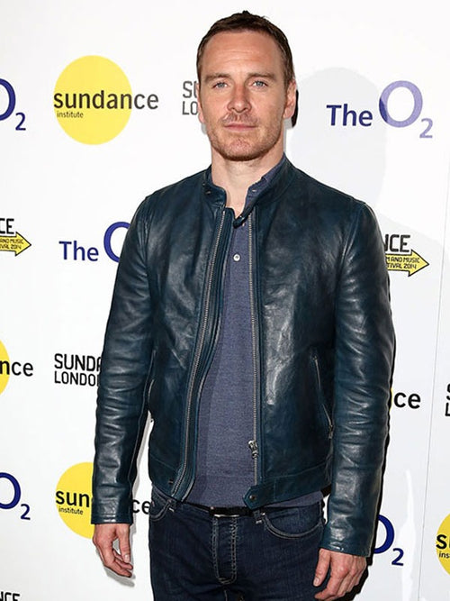 Americans Fashion 02’s Cineworld Event Michael Fassbender Black Jacket