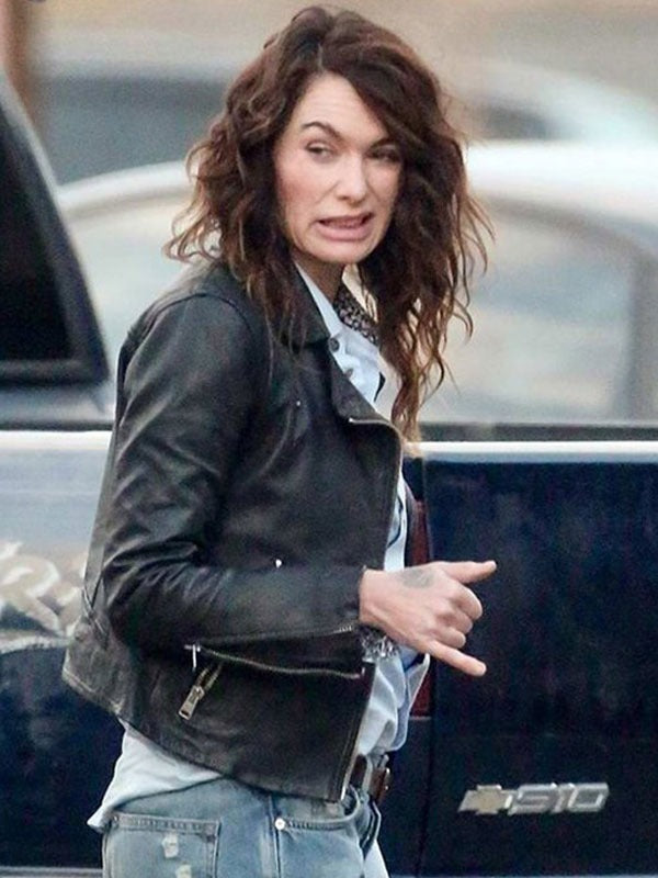 Americans Fashion 9 Bullets Lena Headey Black Jacket