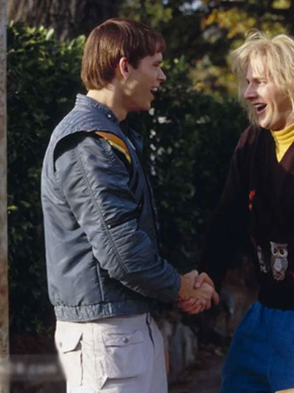 Americans Fashion Dumb and Dumberer When Harry Met Lloyd Lloyd Christmas Gray Jacket