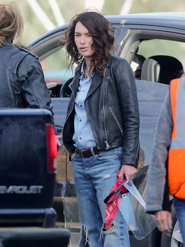 Americans Fashion 9 Bullets Lena Headey Black Jacket