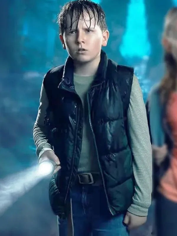 Americans Fashion The Wildman of Shaggy Creek Hudson Hensley Blue Vest