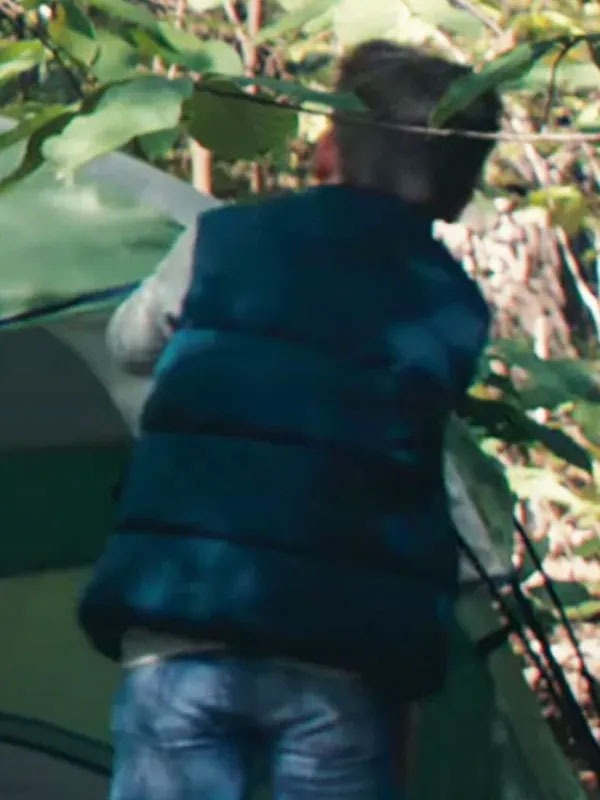 Americans Fashion The Wildman of Shaggy Creek Hudson Hensley Blue Vest