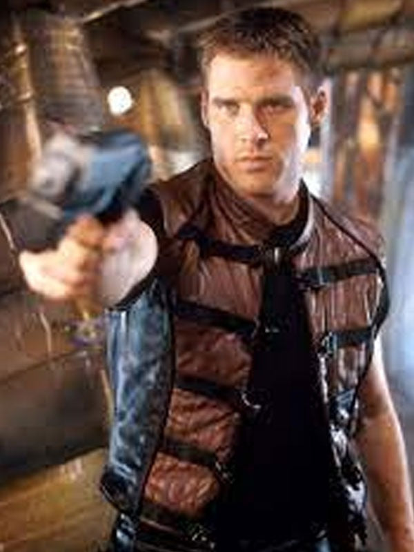 Americans Fashion Farscape Ben Browder Maroon Vest