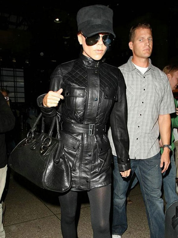 Americans Fashion Victoria Beckham Black Coat