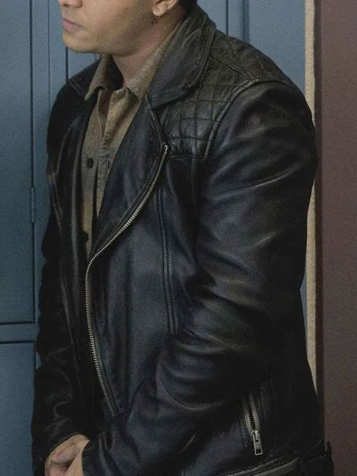 Americans Fashion 13 Reasons Why Christian Navarro Black Jacket