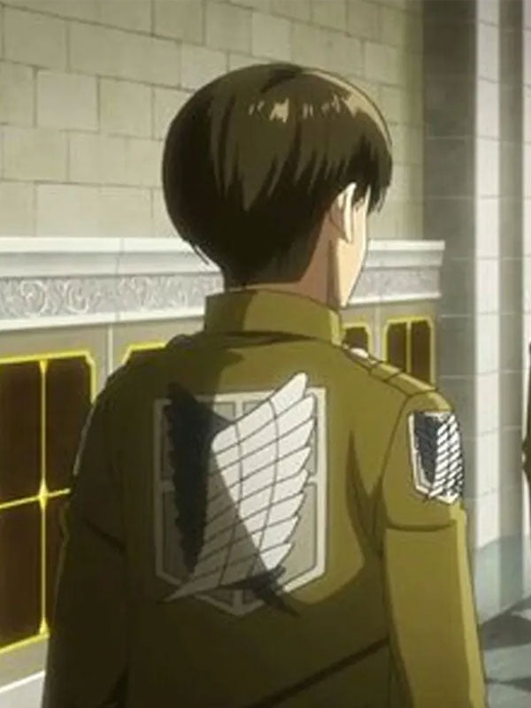 Americans Fashion Attack on Titan S03 Eren Jaeger Green Coat