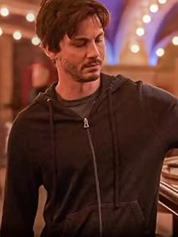 Americans Fashion Only Murders in the Building S05 Logan Lerman Black Hoodie