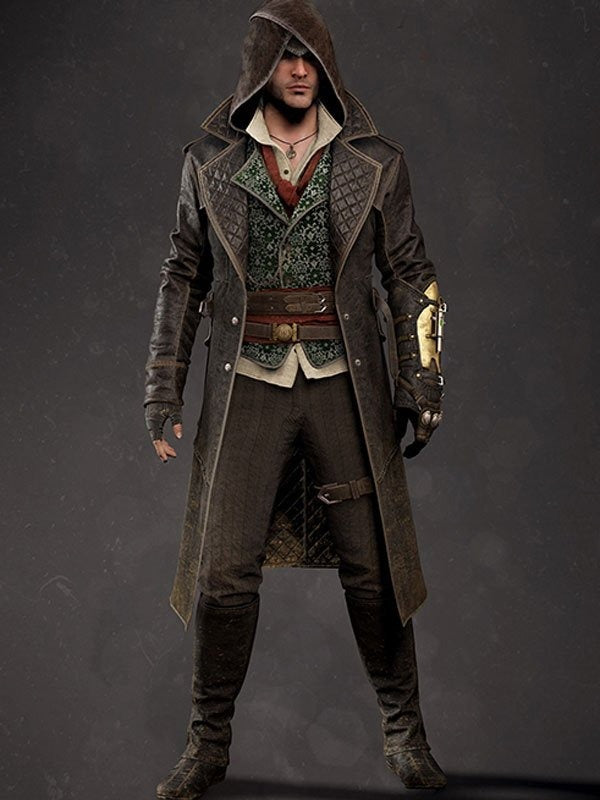 Americans Fashion Assassin’s Creed Syndicate Jacob Frye Brown Coat