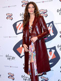 Americans Fashion Zendaya Brown Long Coat