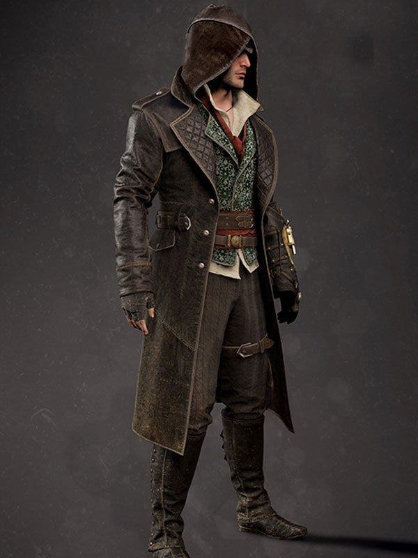 Americans Fashion Assassin’s Creed Syndicate Jacob Frye Brown Coat