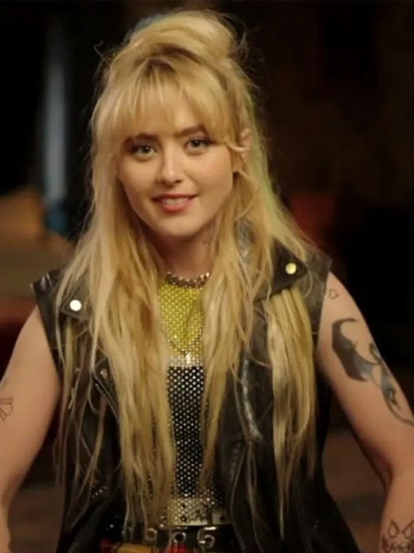 Americans Fashion Abigail Kathryn Newton Black Vest