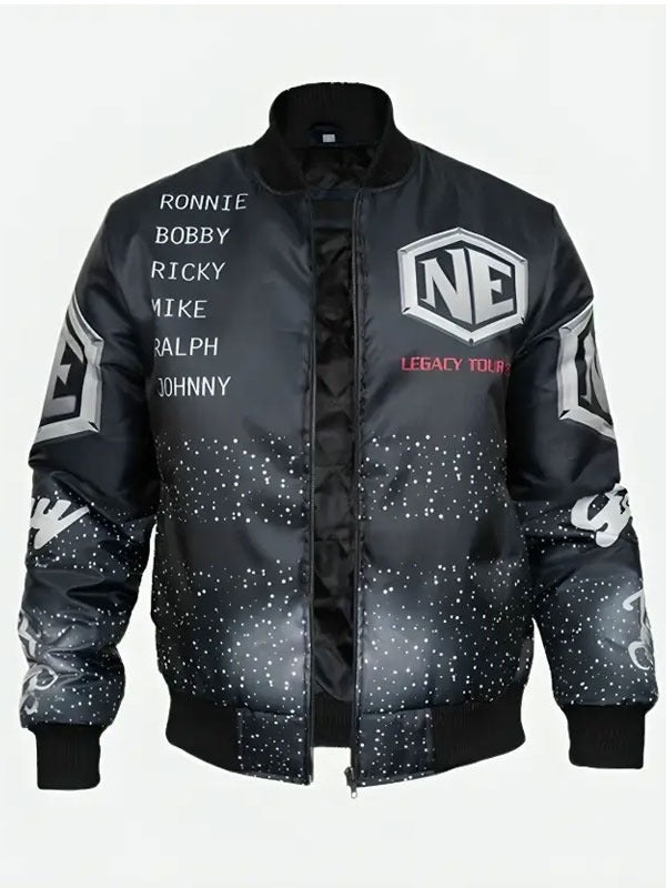 Americans Fashion The Legacy Tour New Edition Jeffrey King Blue Jacket