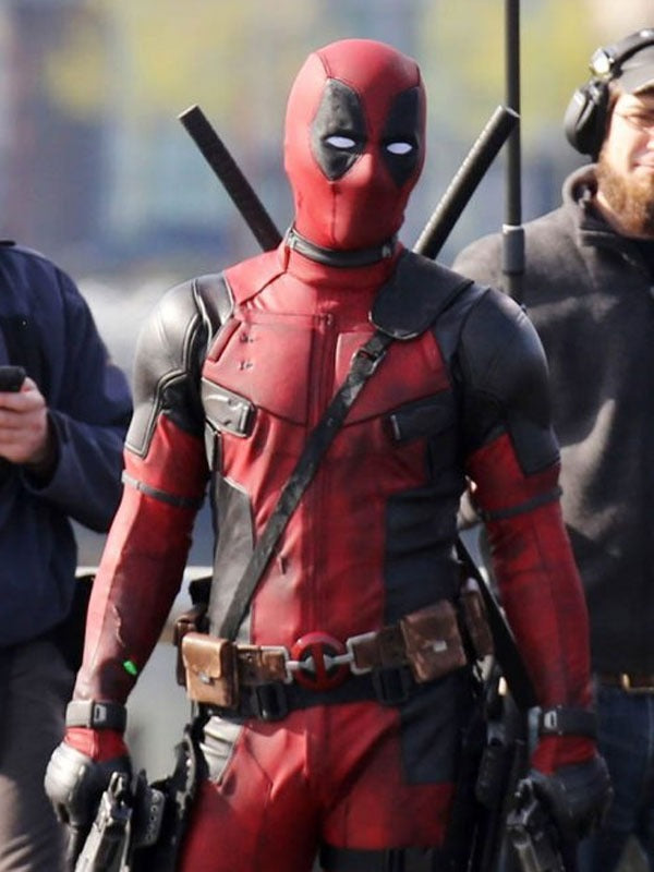 Americans Fashion Deadpool Ryan Reynolds Red Jacket